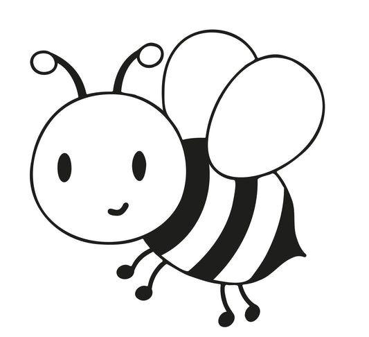 Bee instant digital download - Ai-EPS-PNG-SVG