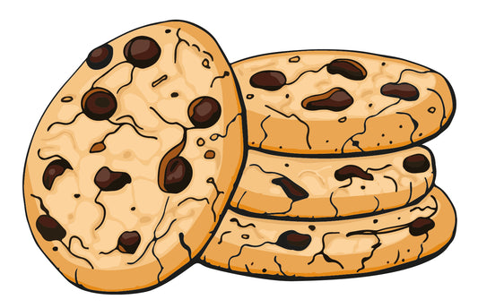 Chocolate chip cookie, chocolate chip cookie stack, chocolate chip svg design, cookie design, cookie logo,digital download - Ai-EPS-PNG-SVG
