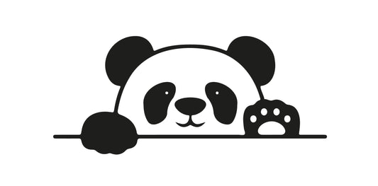 Panda, animal instant digital download - Ai-EPS-PNG-SVG