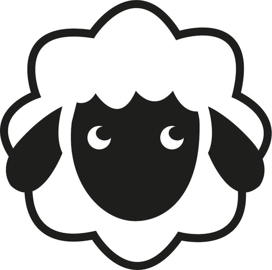 Sheep, sheep head, sheep logo, sheep art, sheep instant digital download - Ai-EPS-PNG-SVG