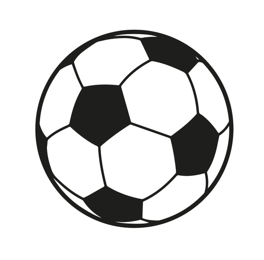 Soccer ball digital art, football digital art, instant digital download - Ai-EPS-PNG-SVG